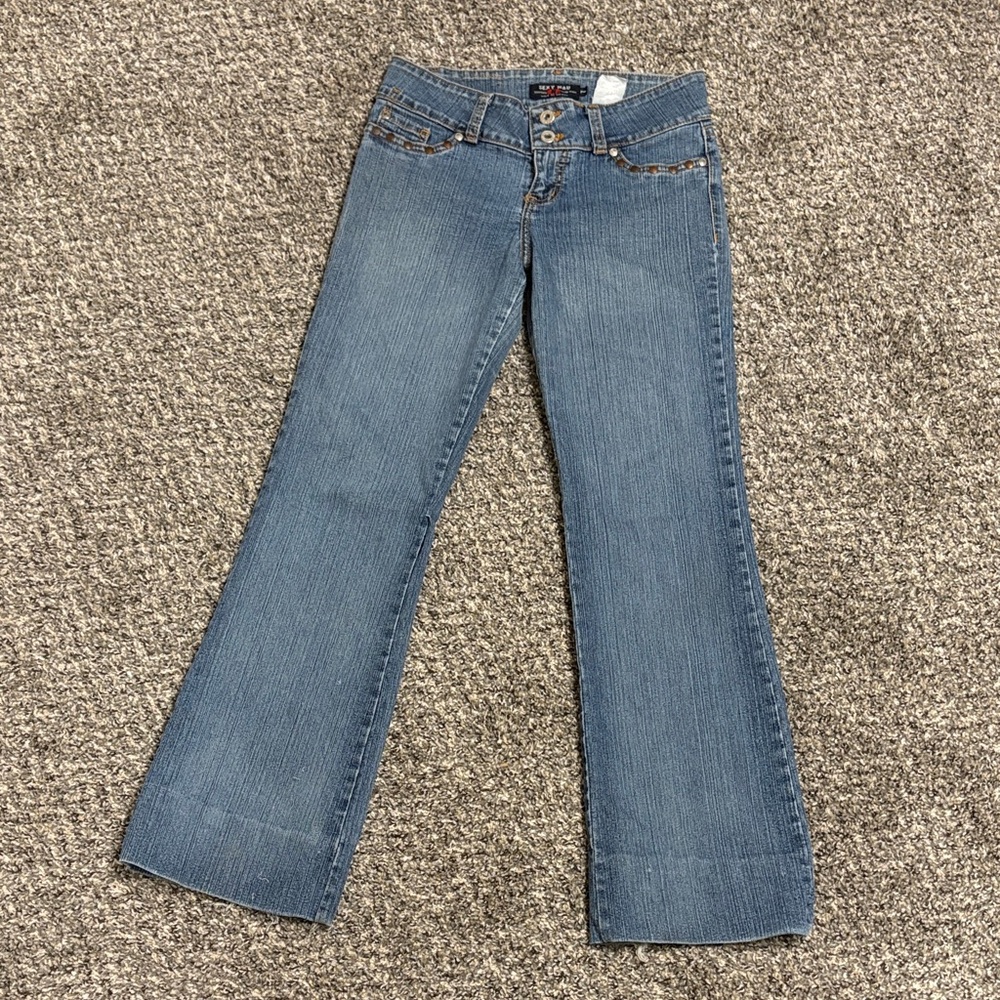 Stylish Blue Flare Women's Jeans